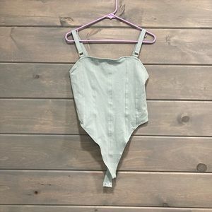 Pretty Dusty Blue H&M Women’s Bodysuit